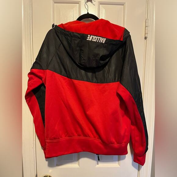 Ball is Life Red and Black Jacket Size Small - Picture 2 of 10